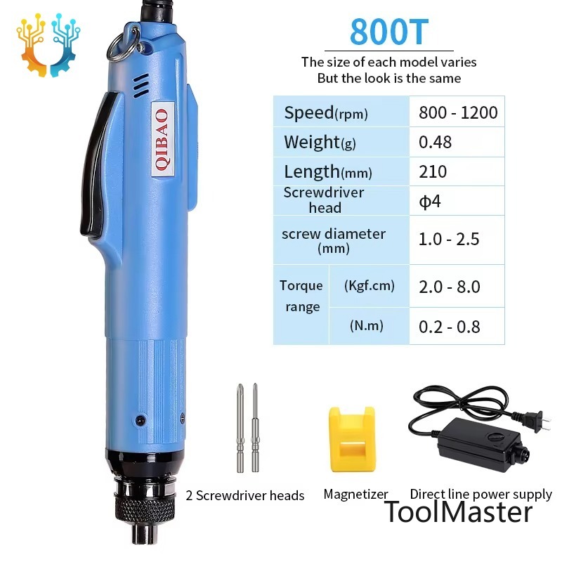Power Tools Electrical - 【2026】800T Obeng Elektrik Otomatis Bor Tangan