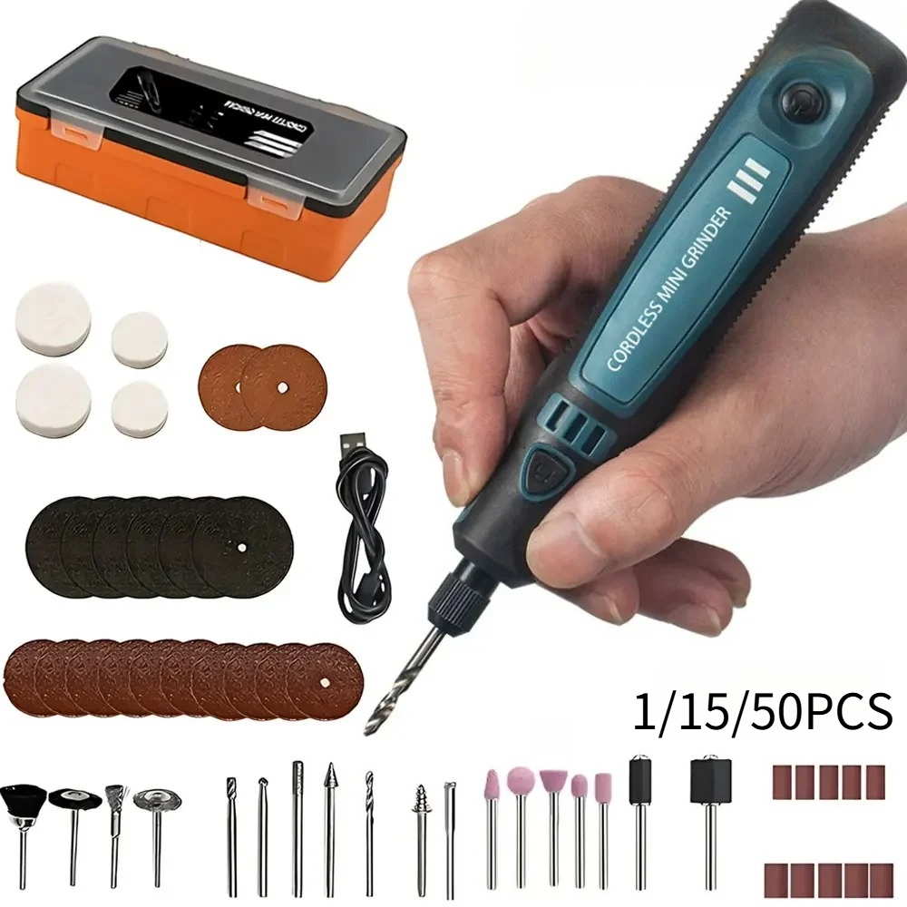 Set Alat Ukir Portabel Elektri - Power Tools In Electrical ulasan dan harga